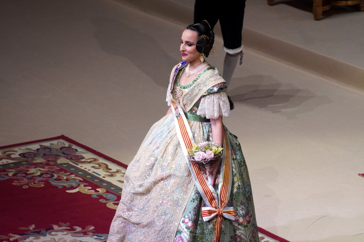 Exaltación de María Estela Arlandis como Fallera Mayor de Valencia 2024